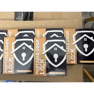 Portable Hotel Door Locks - Must have for travelers - Black